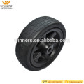 6 inch small PVC solid BBQ wheel